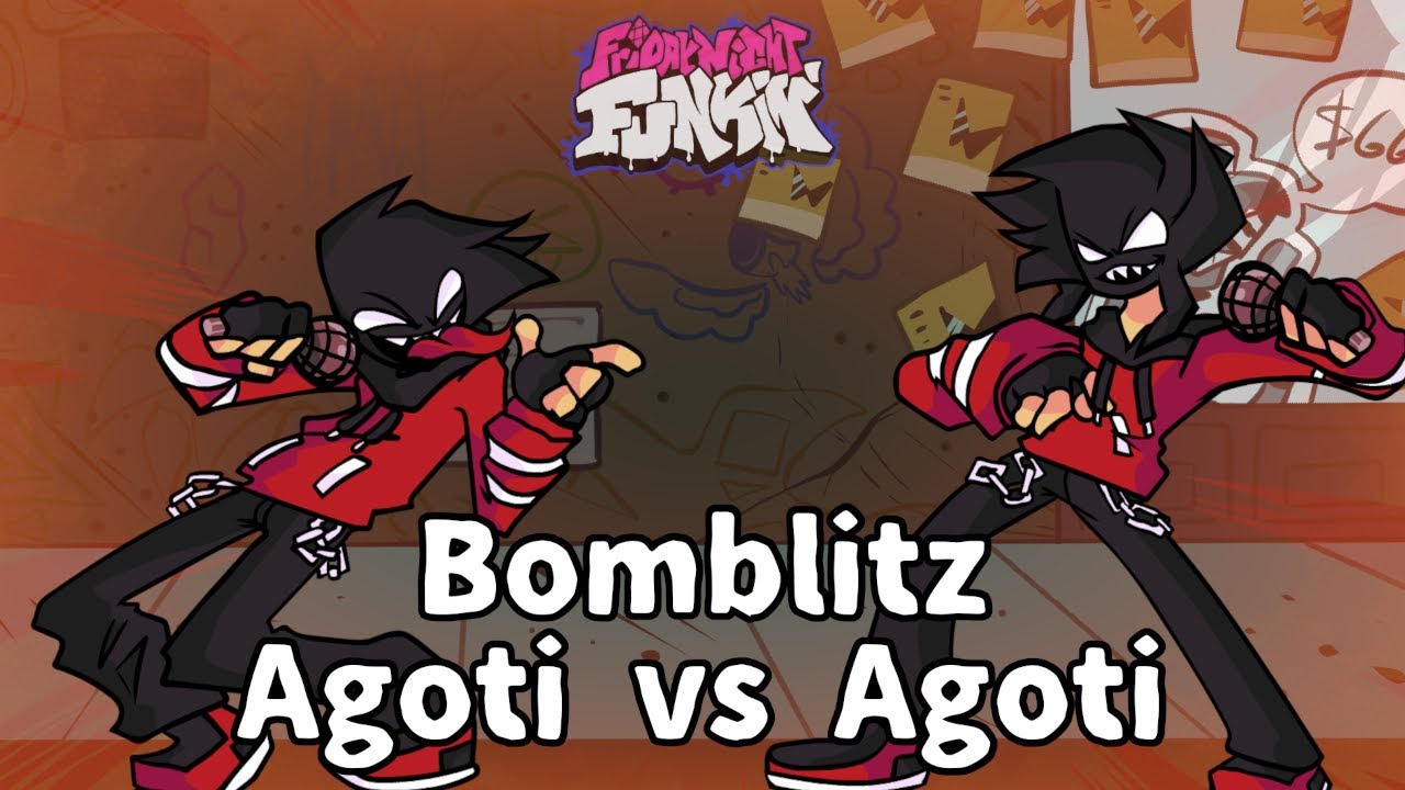 Friday Night Funkin' - Bomblitz but old Agoti And new Agoti Sing it