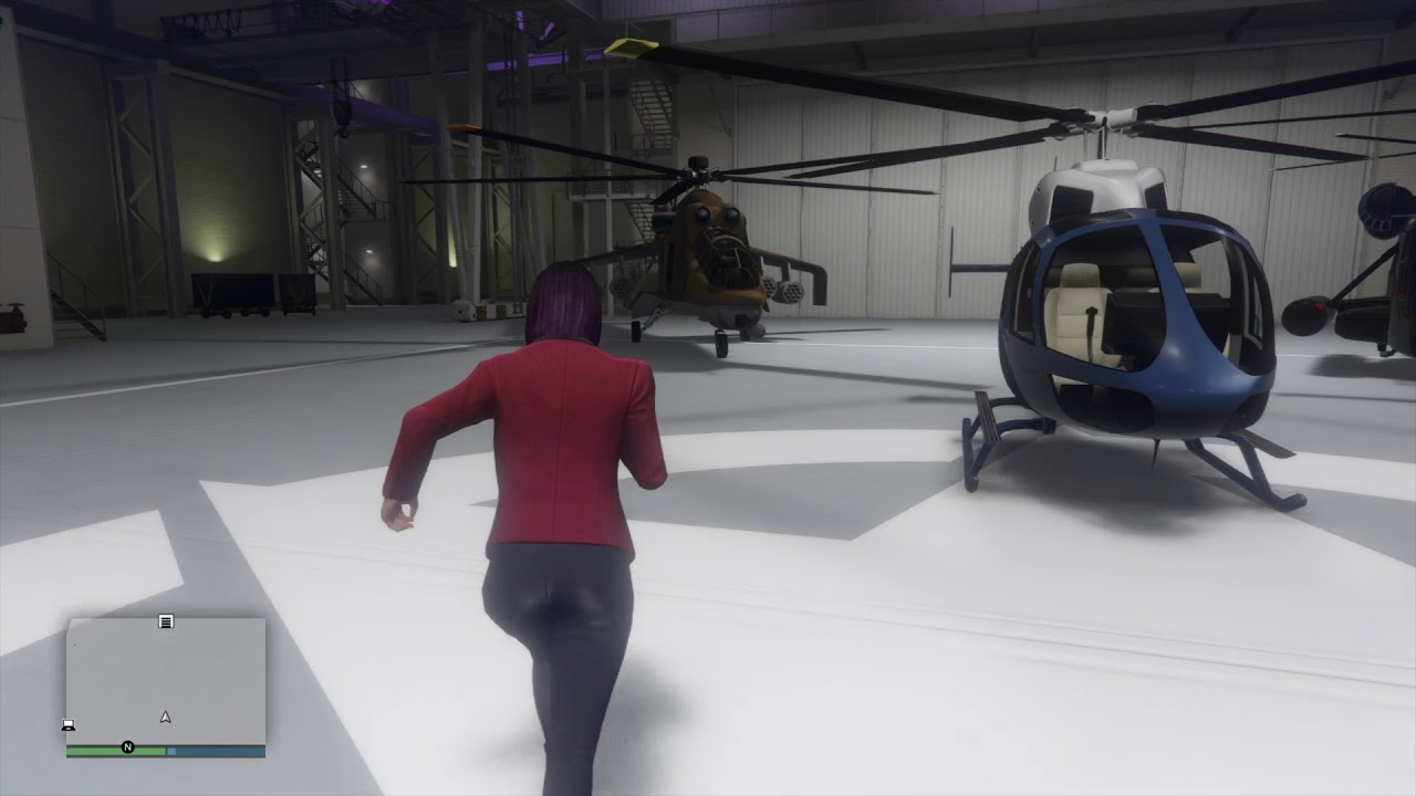 Проекты освещения и напольных покрытий в ангаре Smuggler's Run для GTA V Online