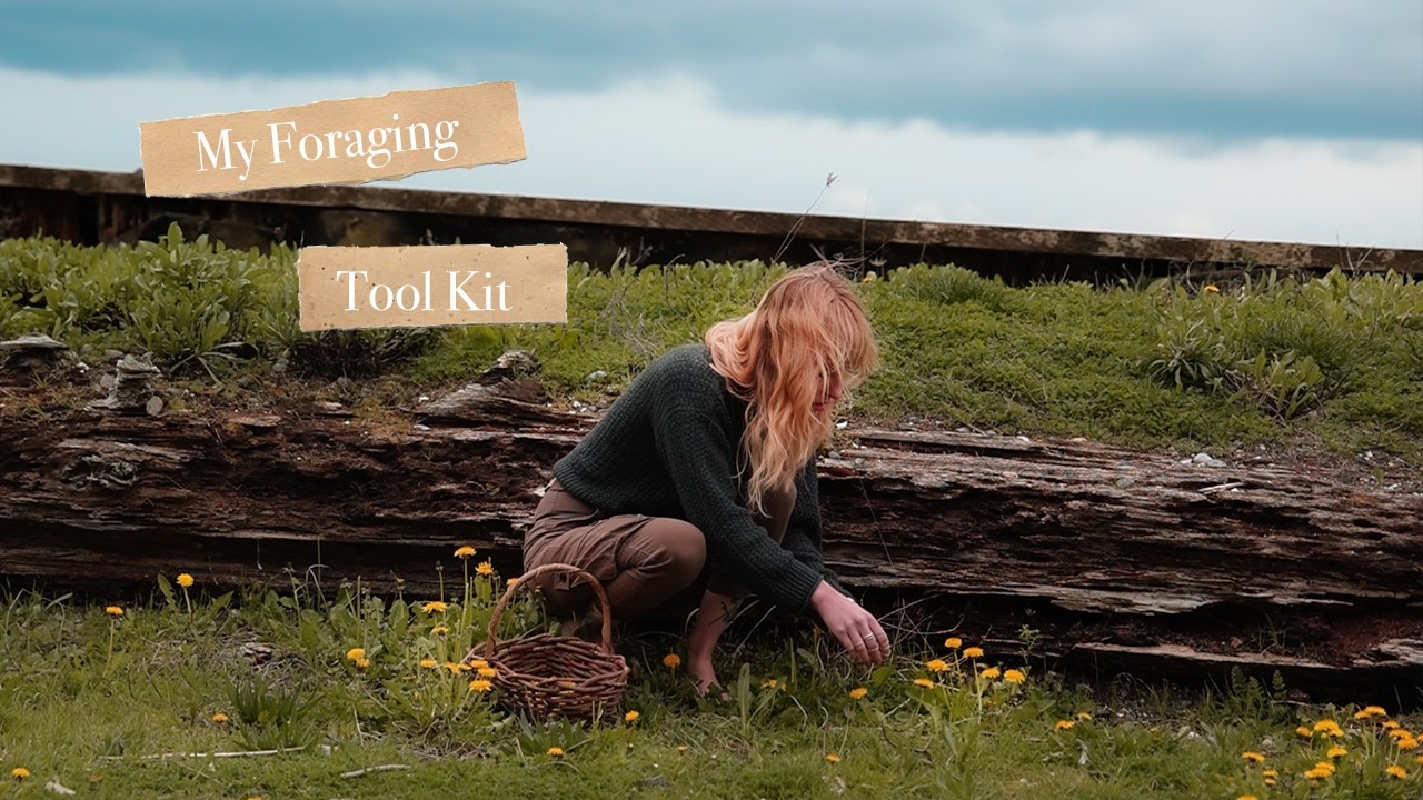 Everything in my Foraging Tool Kit