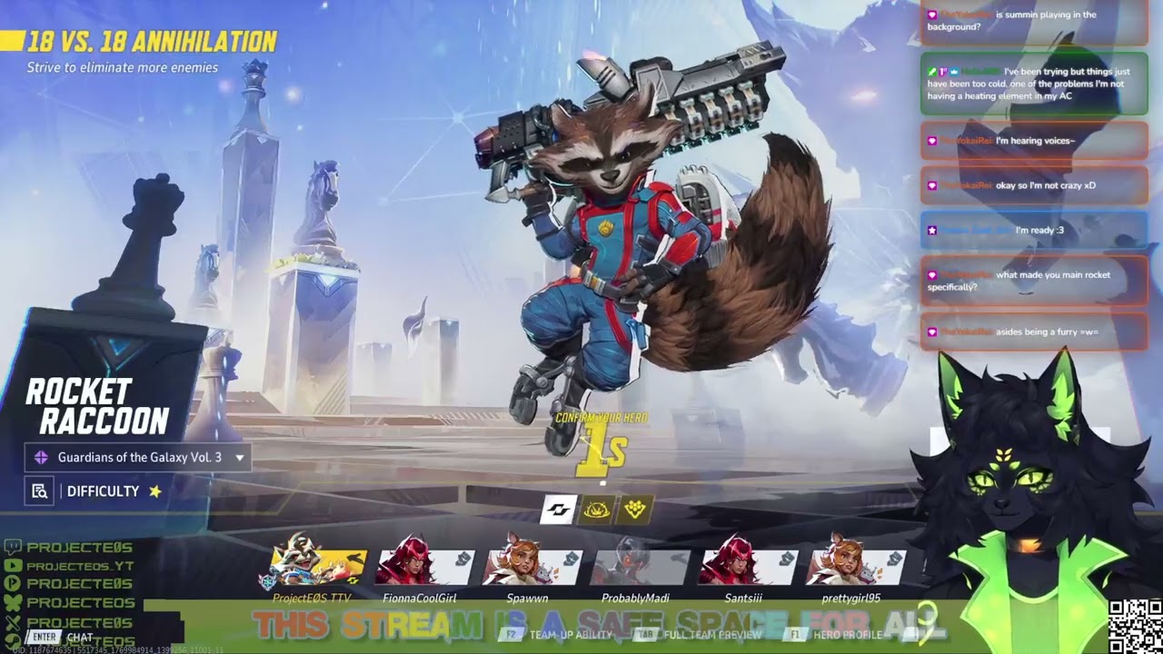 [Unscheduled Stream] Back to #MarvelRivals 'cause I need a distraction from reality~! LFG!