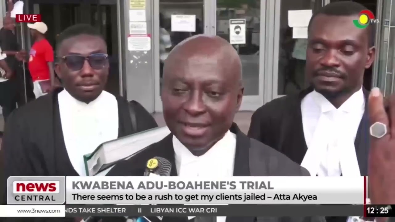 Atta Akyea on Adu Boahene trial: There's a rush to jail my clients without due process