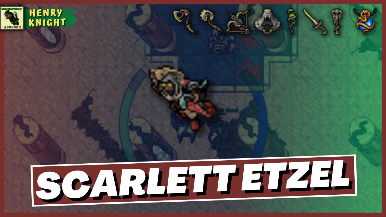 TIBIA BOSSES #31 COMO FAZER O BOSS SCARLETT ETZEL (COBRAS)