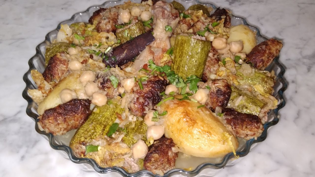 طاجين الخضار المحشية المميز والرائع
