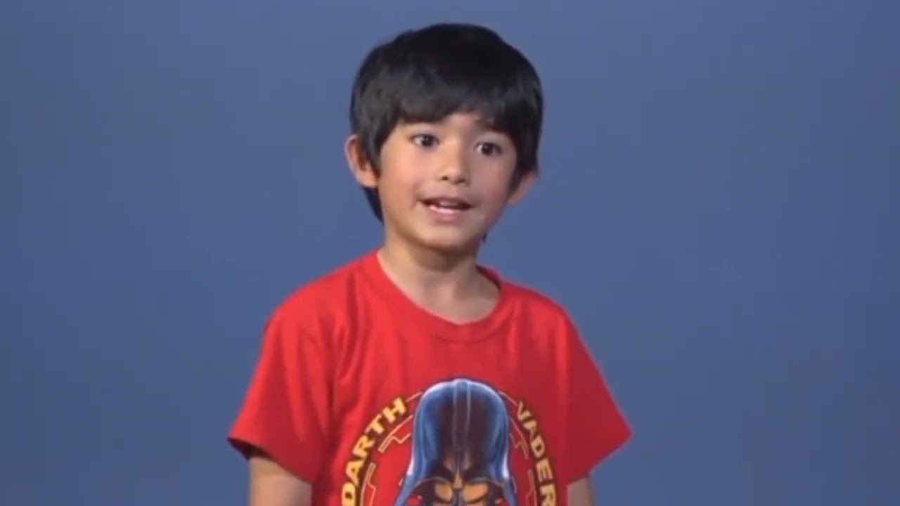 a video clip about young Gordon Cormier who plays Aang in Avatar