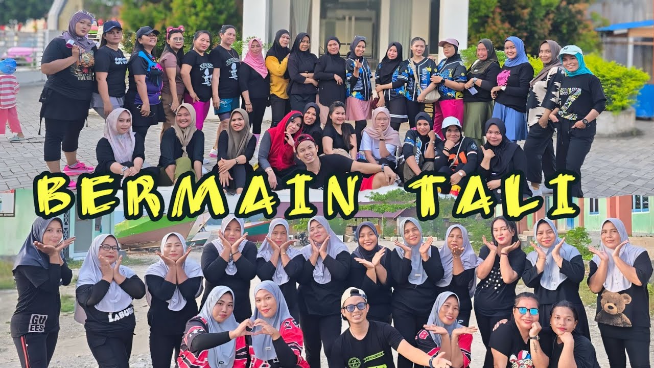 BERMAIN TALI | REMIX | DANGDUT KREASI | CHOREO ZIN HENDRIK