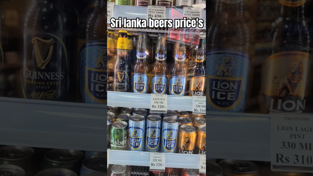 Sri lanka beer prices #beer #srilankabeer