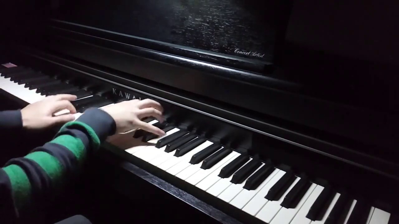 Kanashimi no Mukoue - School Days[piano]