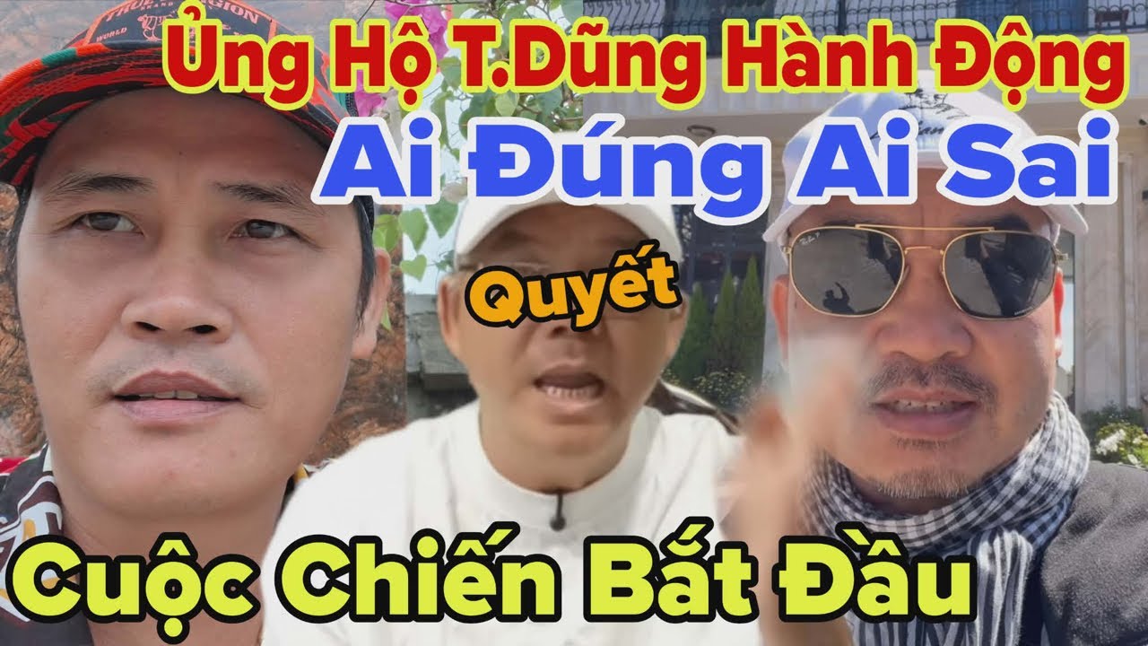 T.Dũng Đ&atilde; H&agrave;nh Động Gửi Đơn Tố Gi&aacute;c A.B&aacute;u L&ecirc;n 3 Cấp Ai Đ&uacute;ng Ai Sai Sẽ R&otilde;