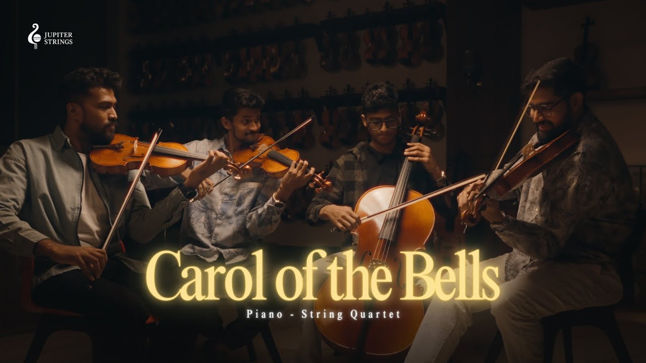 Carol of the Bells | Jupiter Strings | Piano String Quartet Rendition