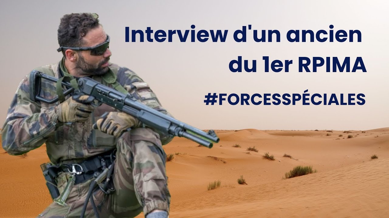 Romain Courcier, ancien du 1er RPIMA (FORCES SPÉCIALES)