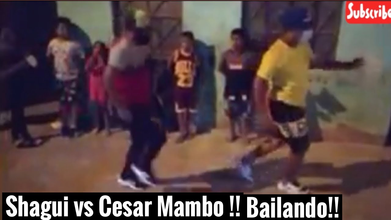 Shagui vs Cesar Mambo en competencia de baile !! Mate de risa!!