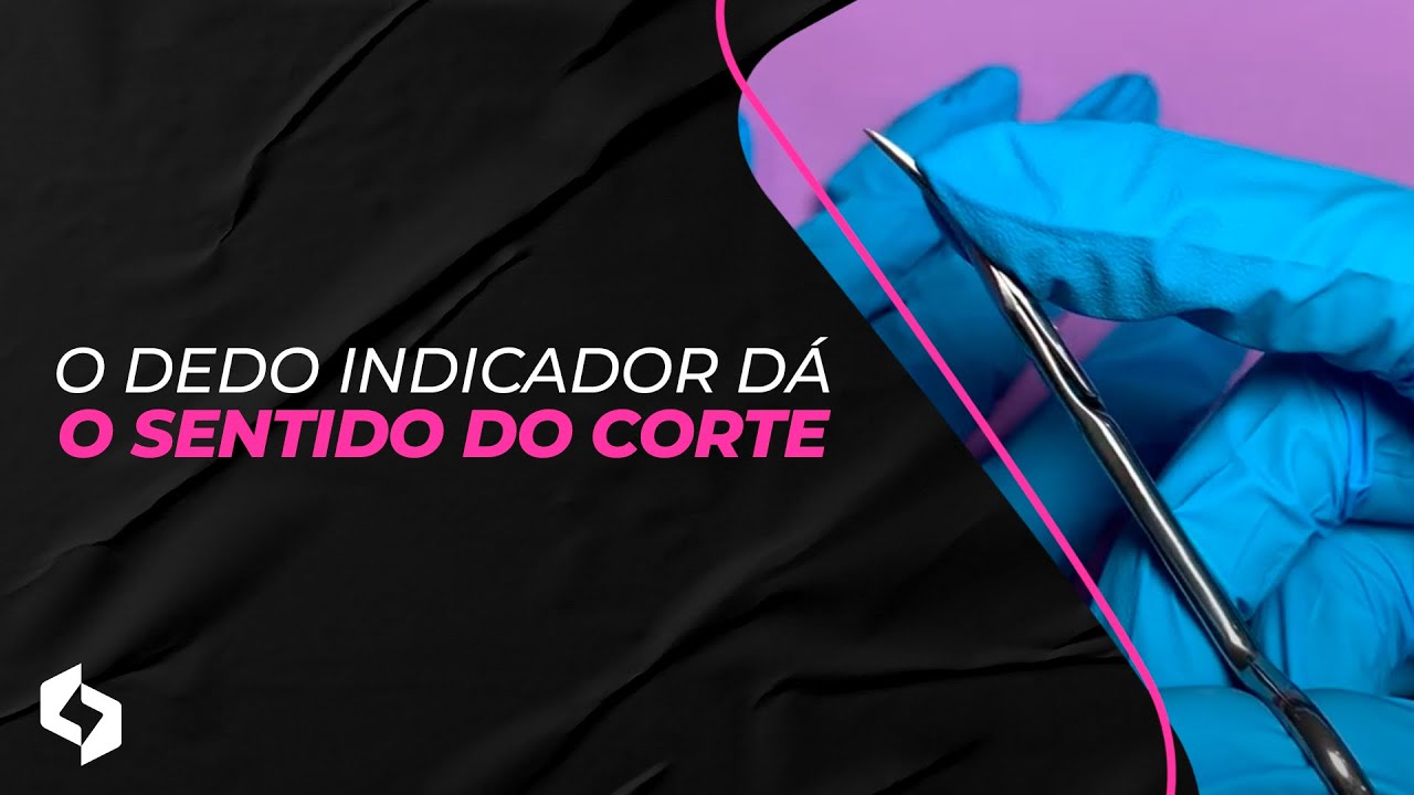 Forma Correta de Segurar a Tesoura de Cutícula