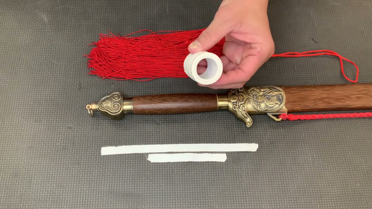 How to Tie a Sword Tassel for Tai Chi and Wushu