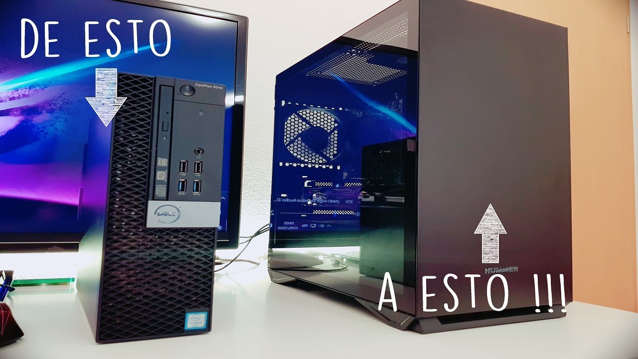 DE PC DE OFICINA A PC GAMER!!! | MODDING TRANSFORMACIÓN   parte 1