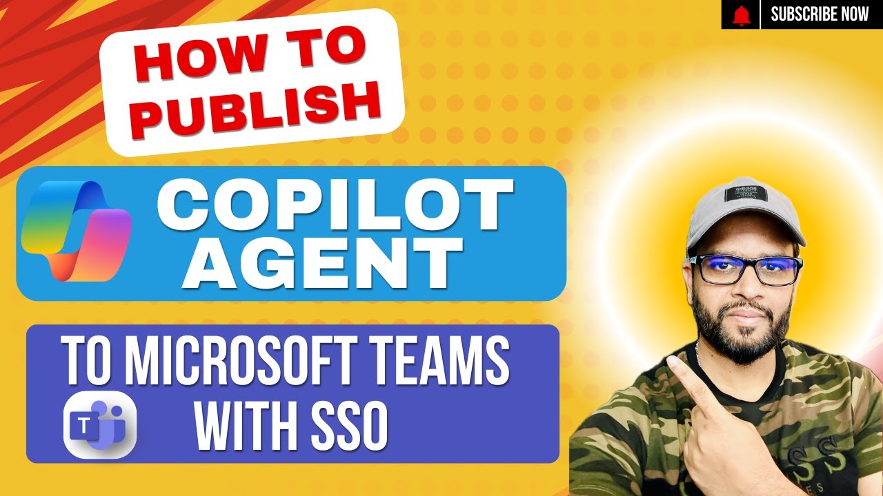 How to deploy/publish Copilot Agent to MS Teams with single sign on #copilot #microsoftgraph