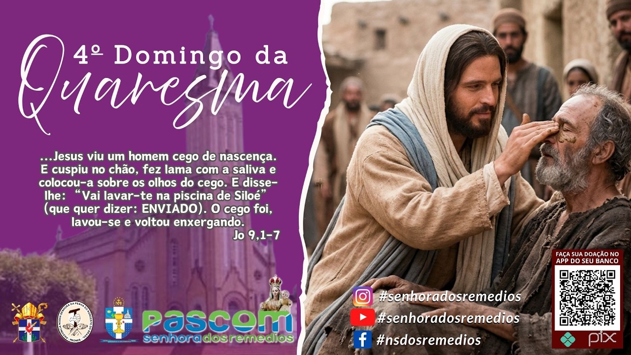 4º Domingo da Quaresma | Domingo Noite  | 15/03/2026