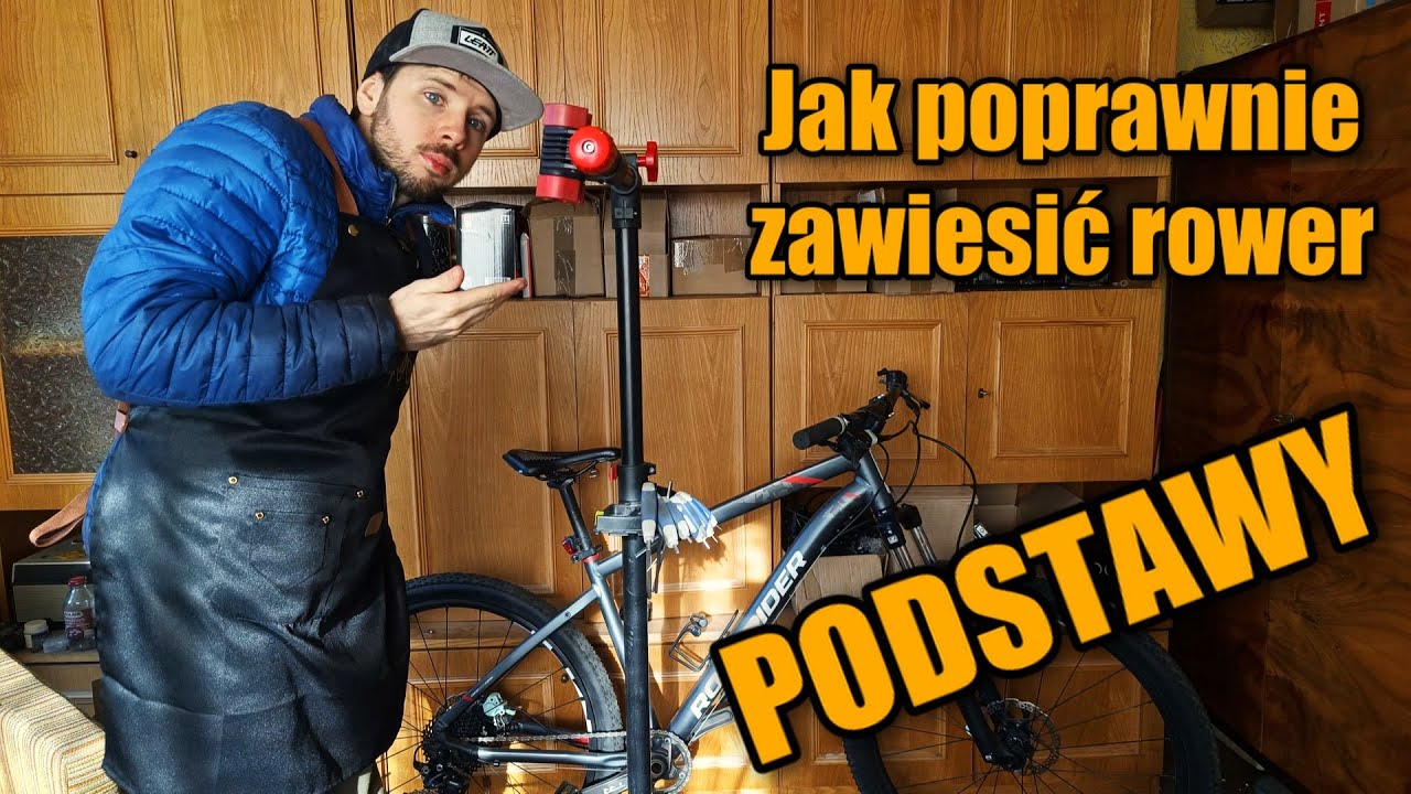 Podstawy Rowerowe #8 - jak DOBRZE zawiesić rower na stojaku rowerowym