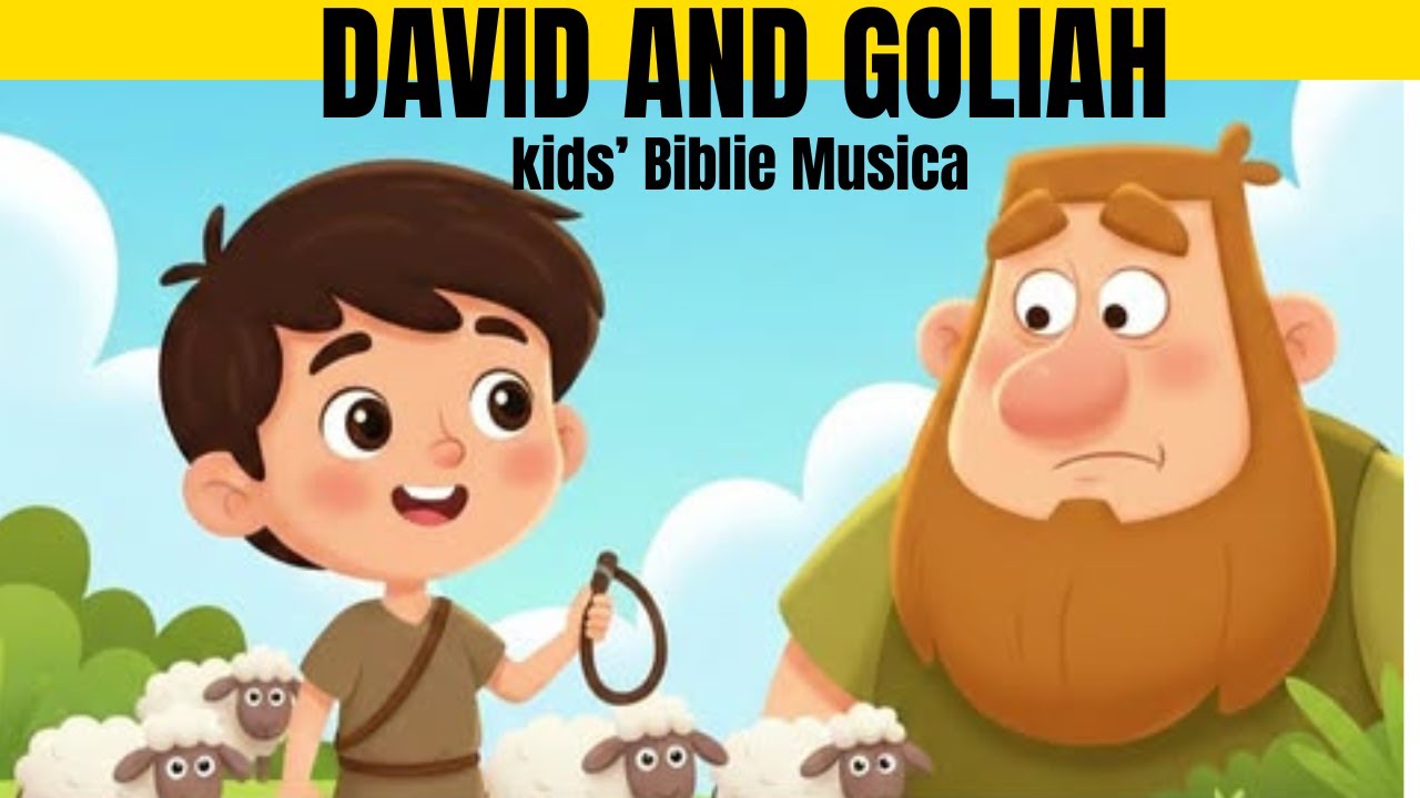 🎵 Little David, Big Faith | Christian Kids Song | Bible Story for Children