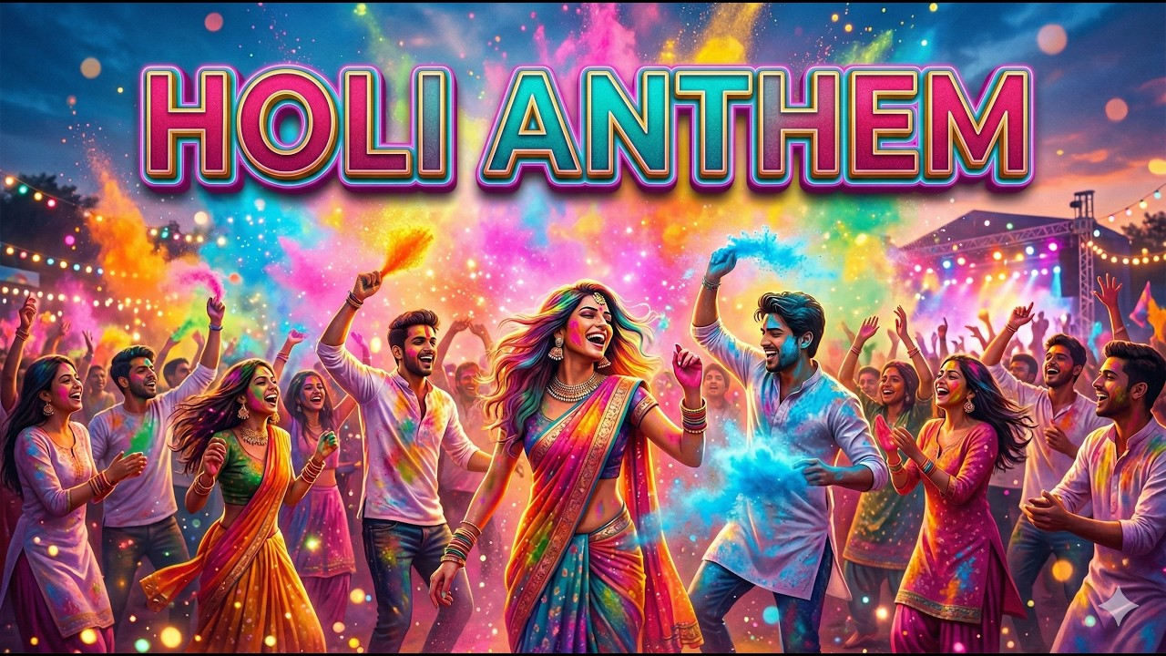 HOLI ANTHEM VIDEO SONG | ARUN | Official Party Anthem #Holi2026 #HoliPartySong #DesiBeats #Festival