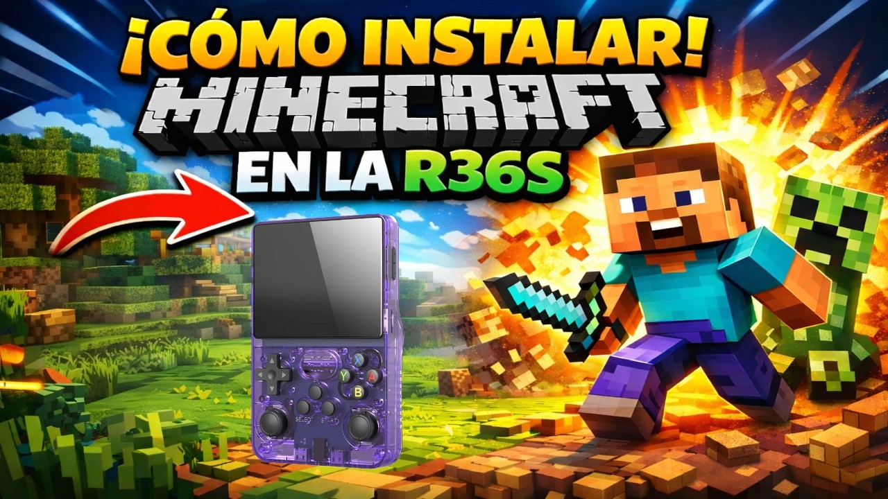 Cómo Instalar MINECRAFT en la R36S (Versión PSP) | Tutorial Paso a Paso