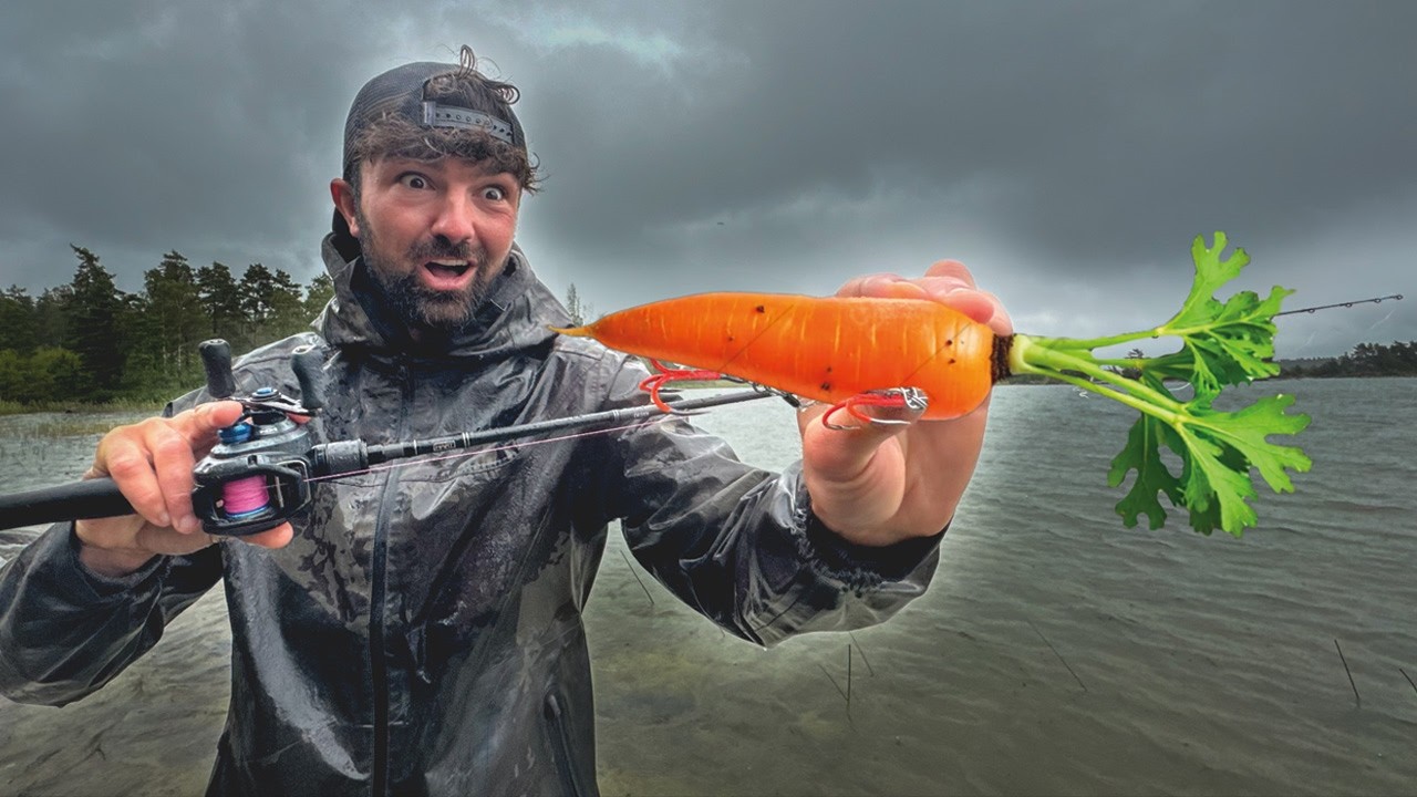 Hechtangeln mit einer Karotte?! 🥕😱 Geht das wirklich?!