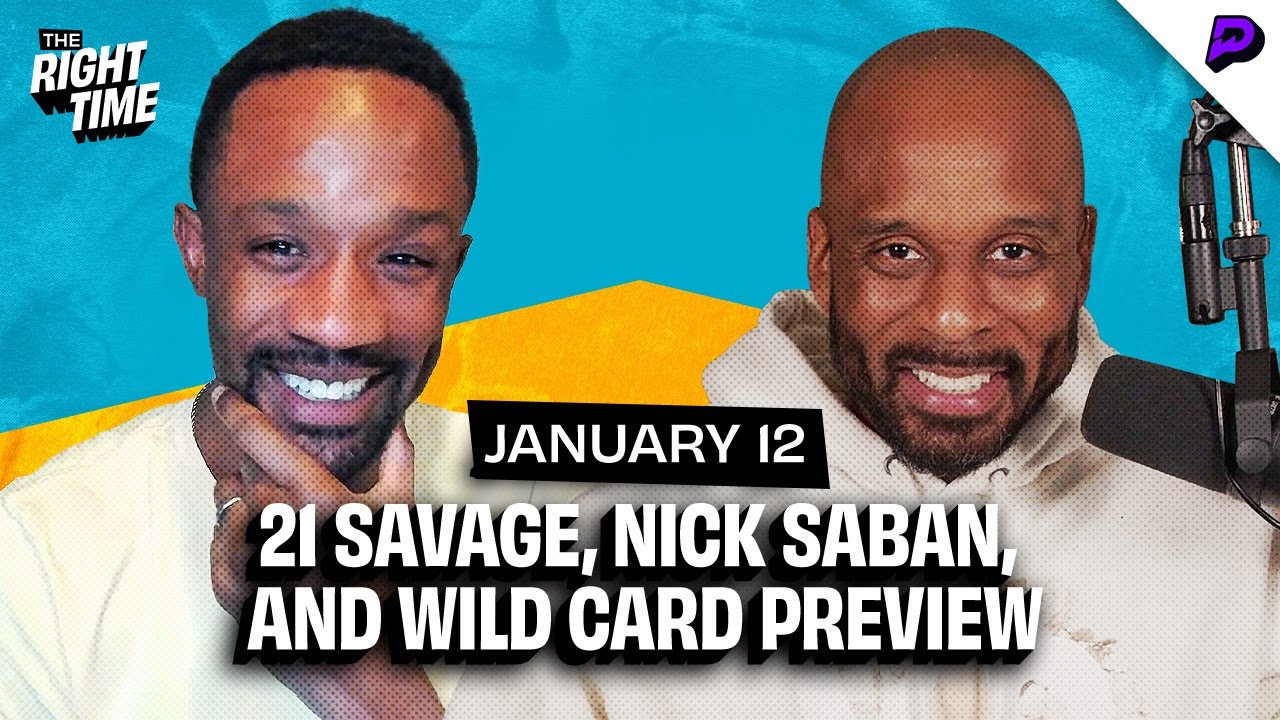 Foxworth Friday: 21 Savage, Nick Saban Retires, and Wild Card Weekend Preview | 1.12