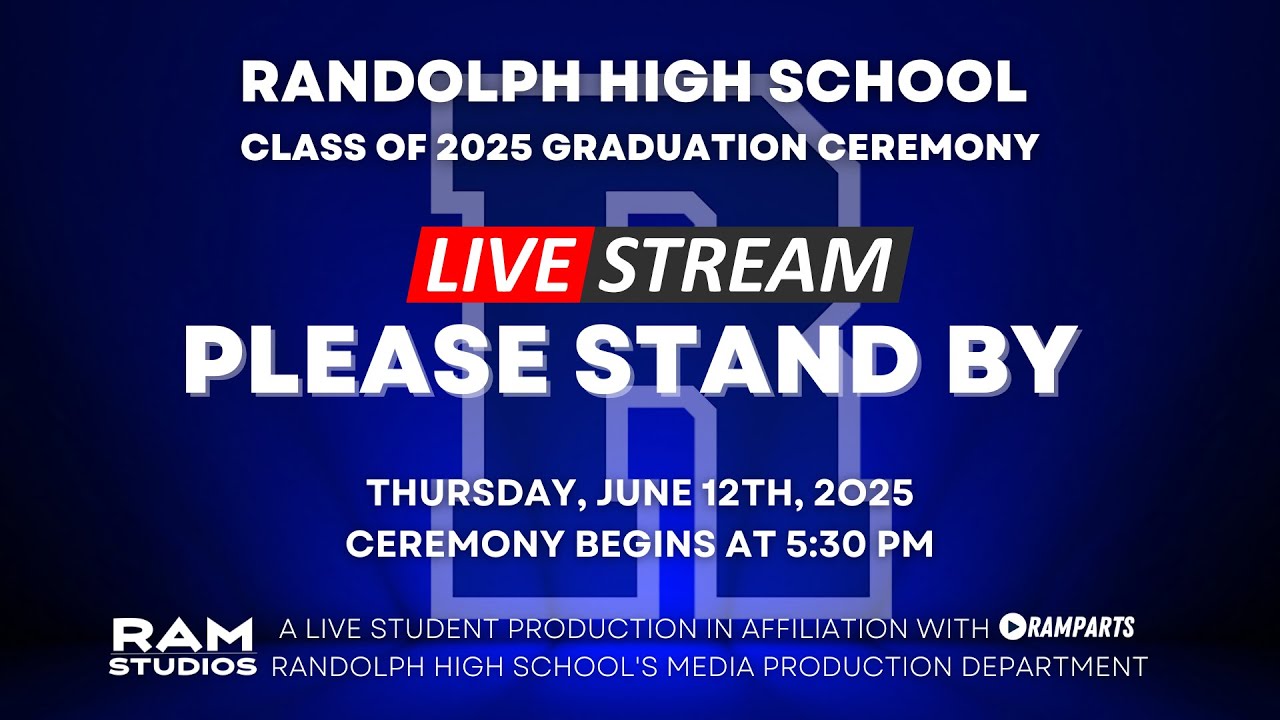 Randolph High School 2025 Graduation Ceremony