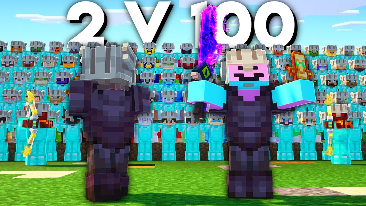 I Tried Minecraft's OP 2v100...