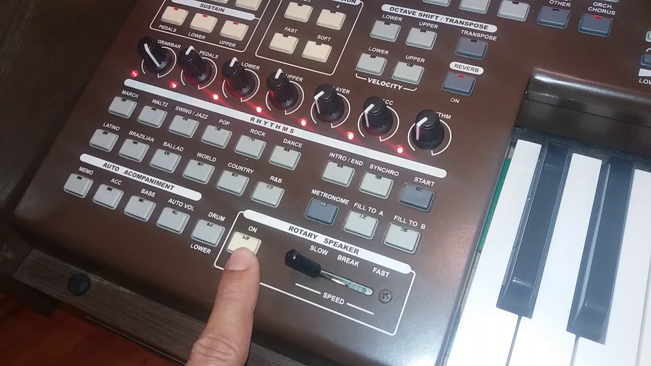 Como montar uma registração para Simular um órgão litúrgico  (tubos) no Tokai MD-750