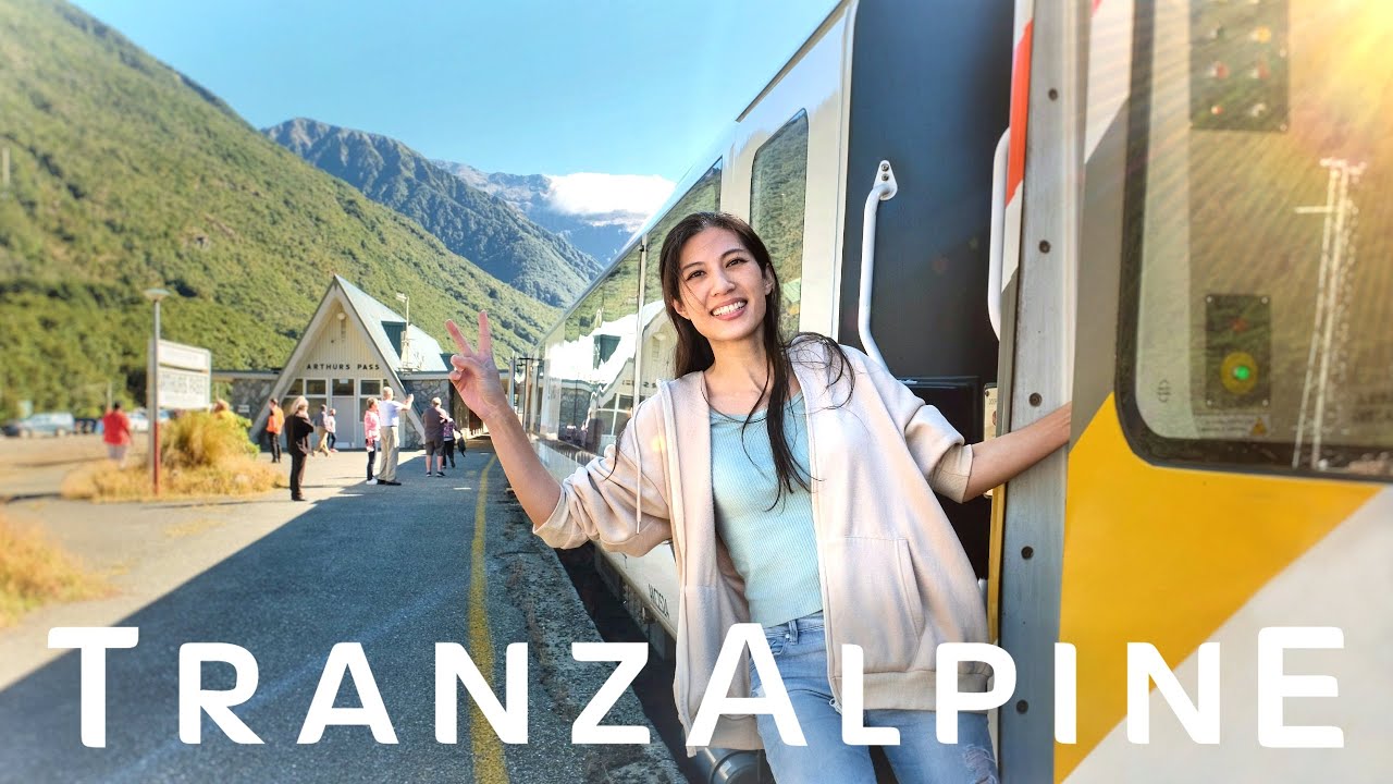 Эпическая поездка на поезде TranzAlpine Scenic (из Крайстчерча в Греймут) + ущелье Хокитика | Нов...