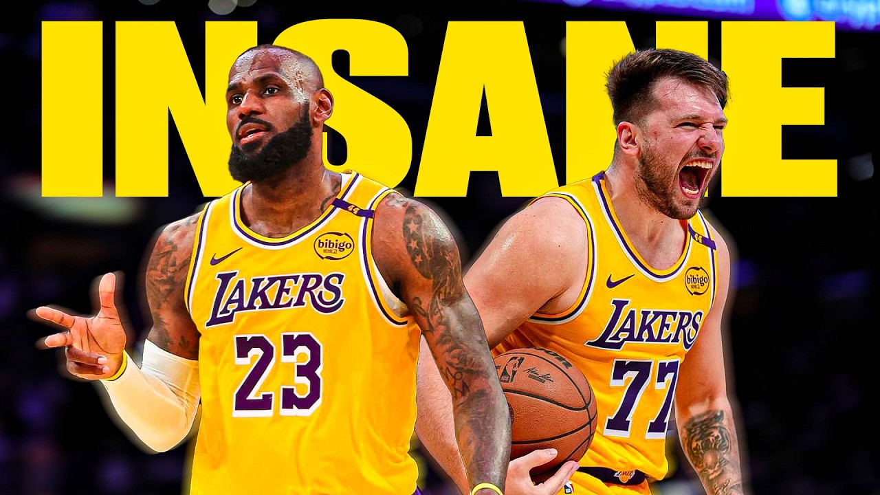 Luka Doncic and LeBron James - Dangerous Duo! Ultimate Lakers Highlights