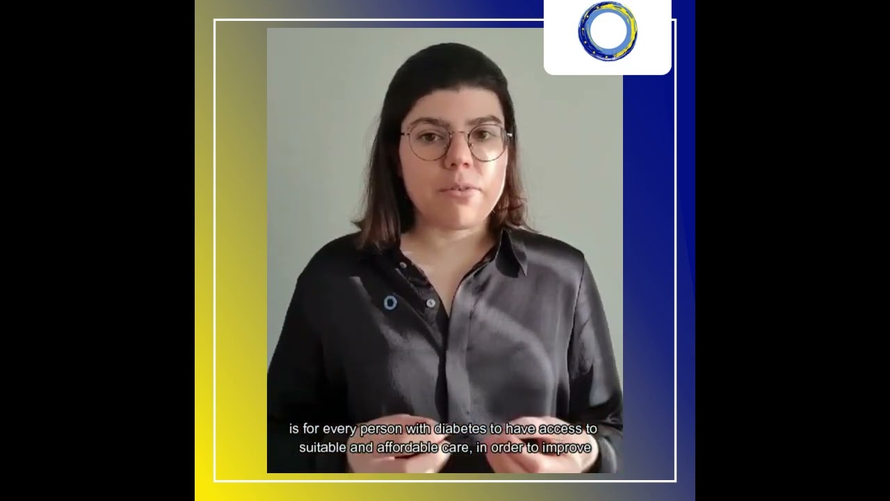 Ana Prats' message on the anniversary of the EU Parliament Resolution on Diabetes