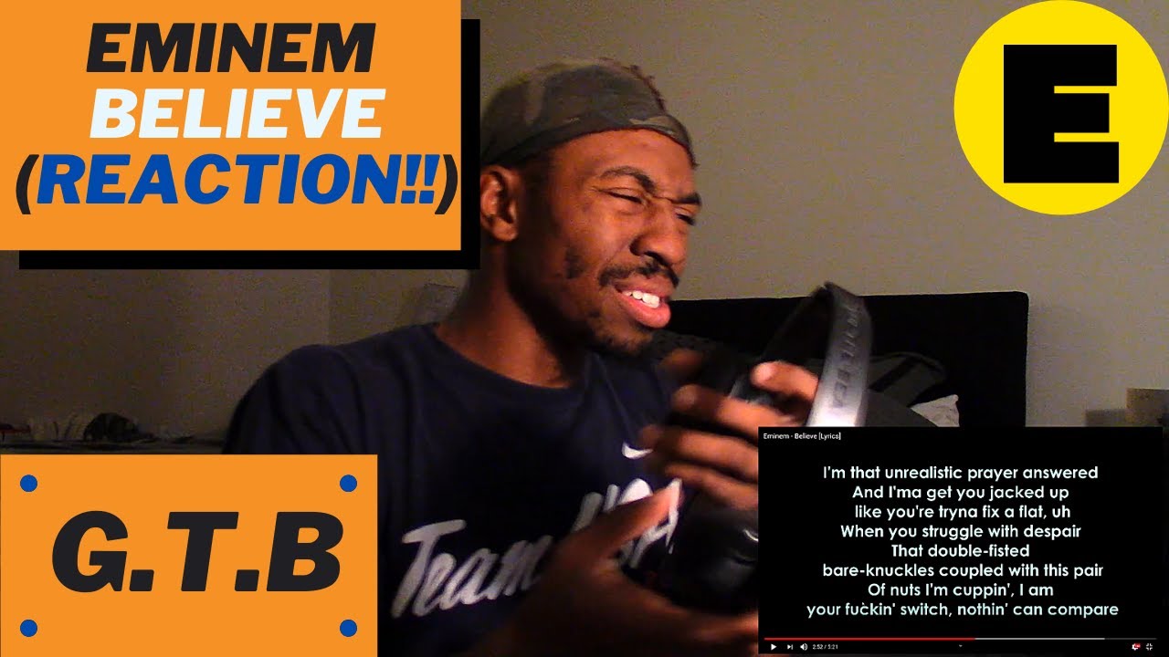 EMINEM- BELIEVE (REACTION!!) HE'S APPROACHING FINAL FORM!! DON'T GIVE UP ON HIM!