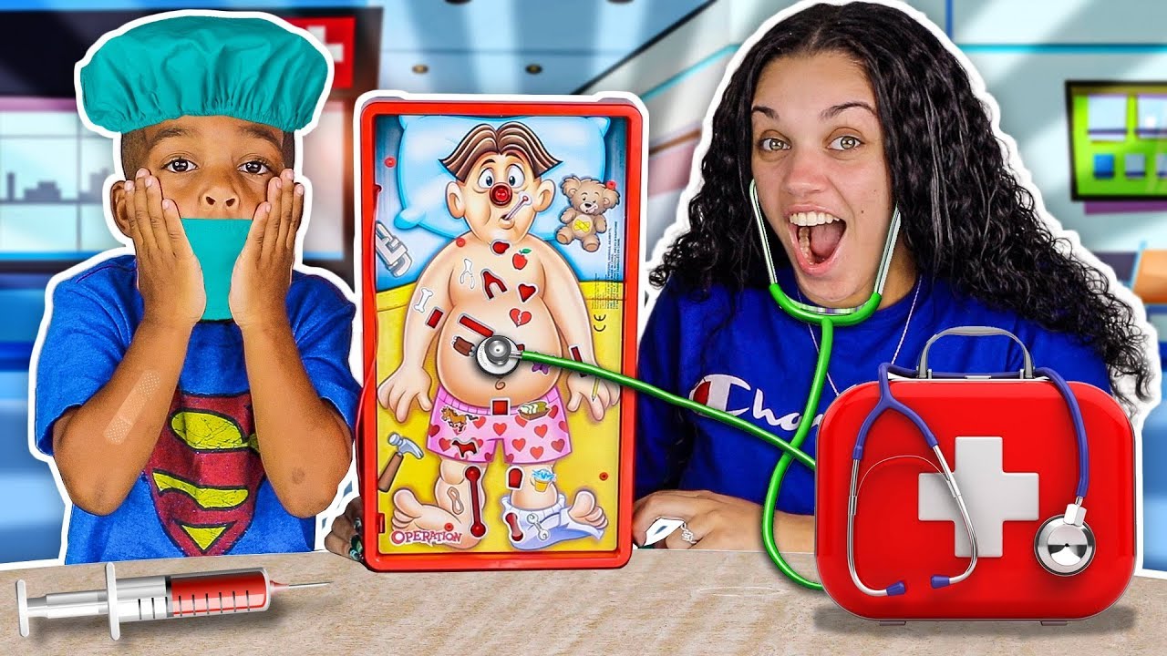 DOCTOR DJ PLAYS OPERATION BOARD GAME