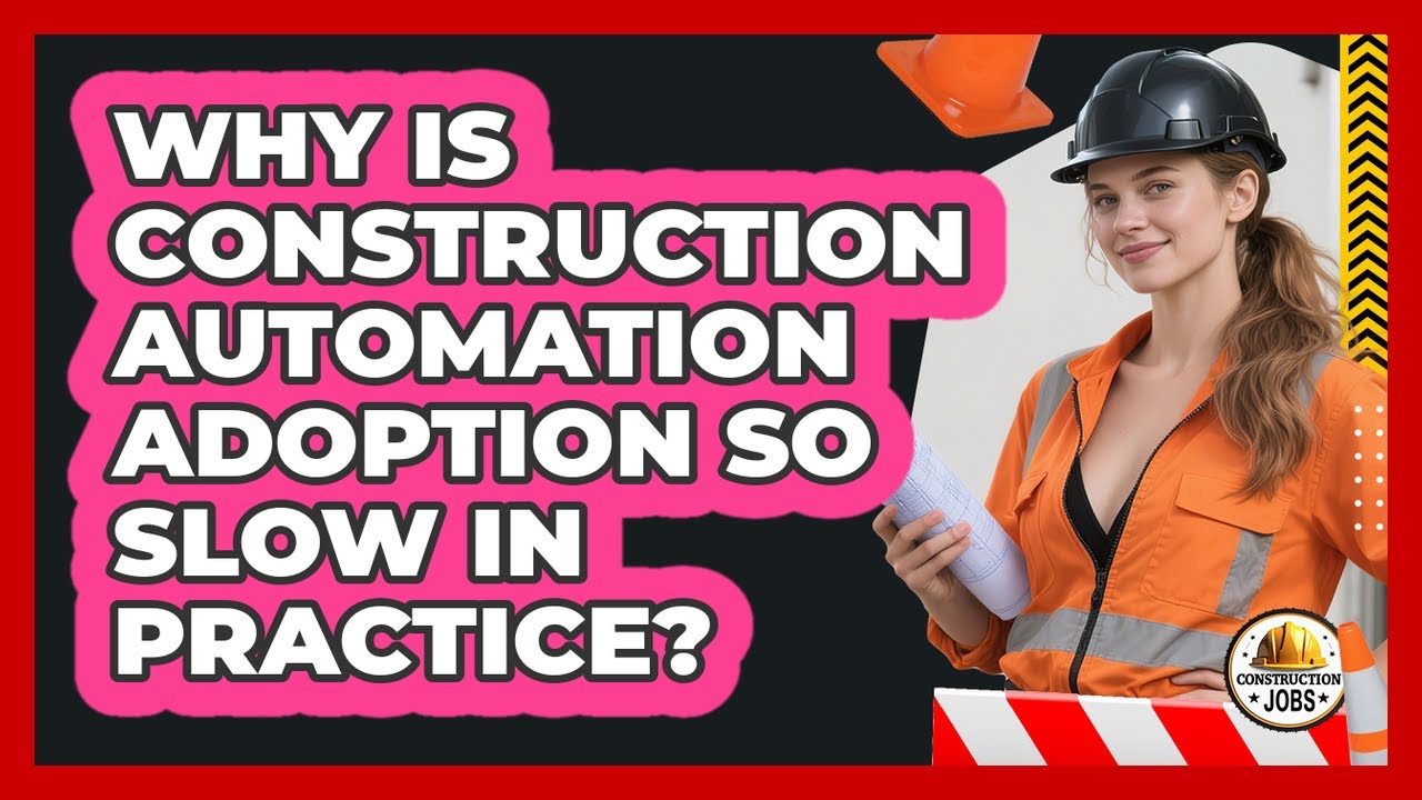 Why Is Construction Automation Adoption So Slow In Practice? - Construction Jobs