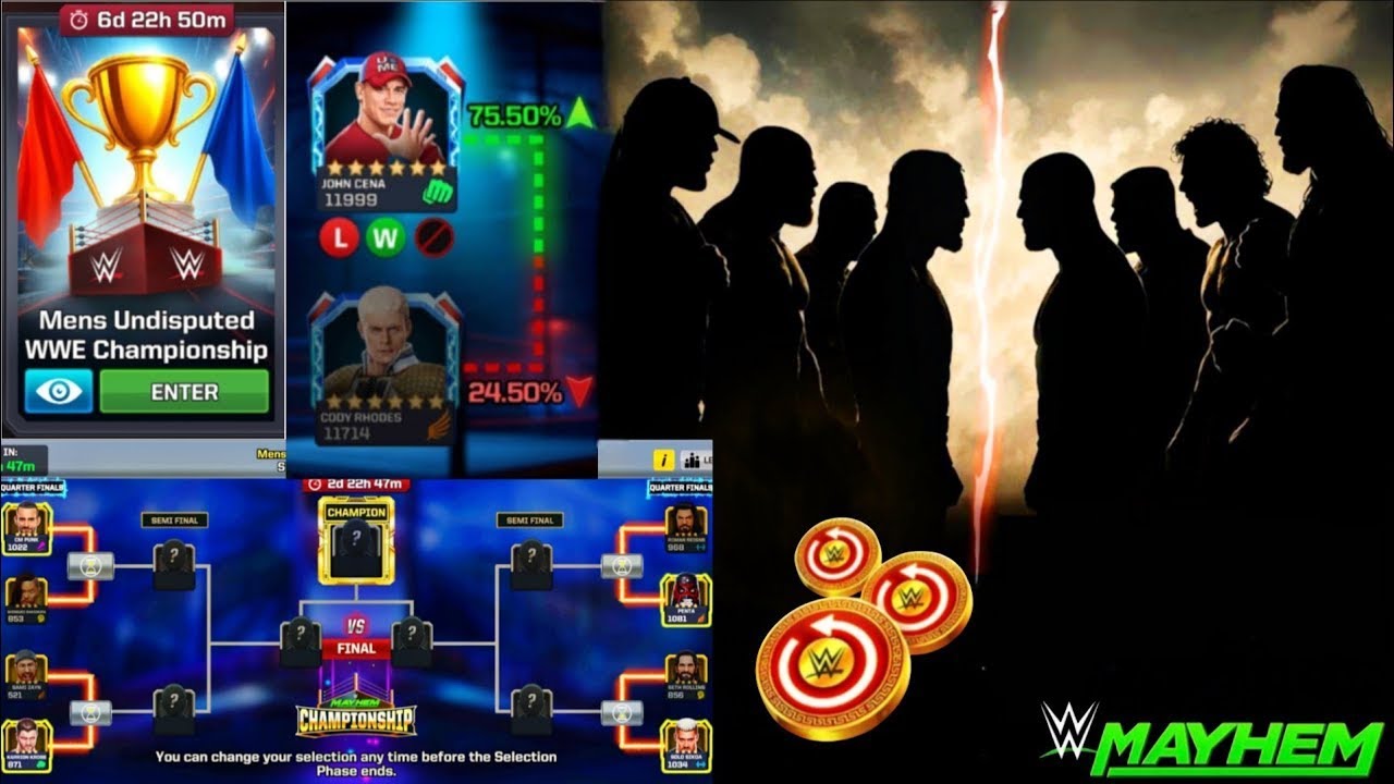 First look Championship Mode New Mode is here WWE MAYHEM adgamingofficialWR3D. 