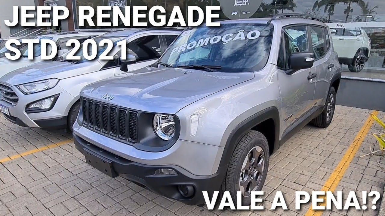 Jeep Renegade STD 2021 - Versão de entrada vale a pena!?