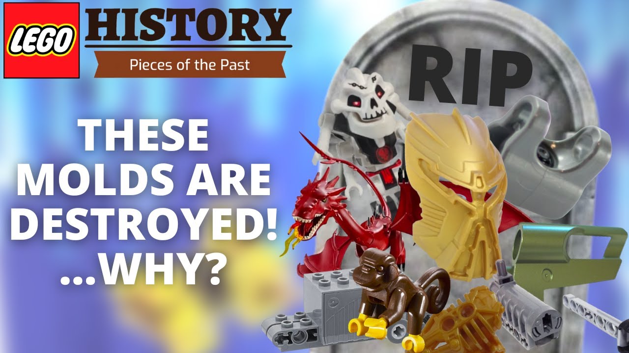 Why Does LEGO Destroy Molds? LEGO History: Ep 2