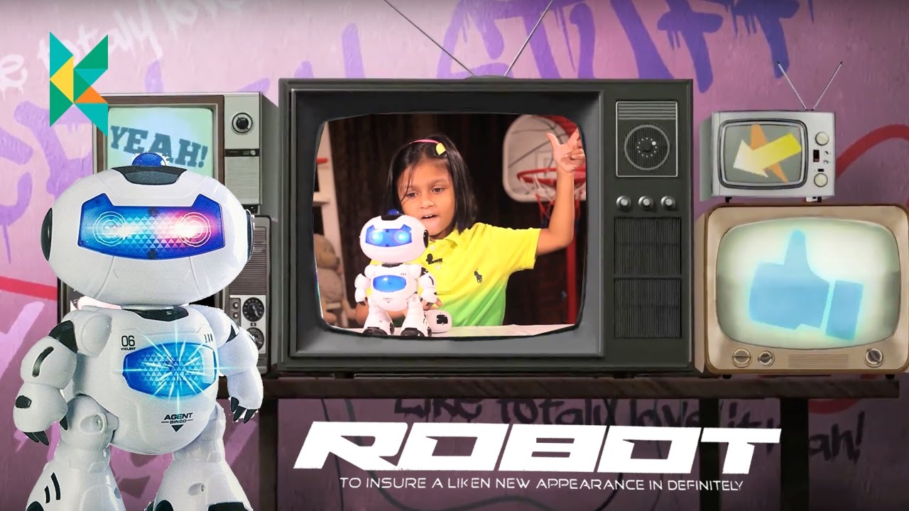 Remote Control Robot Toy for Kids : Amazing Robot - Agent Bingo  kyrascope