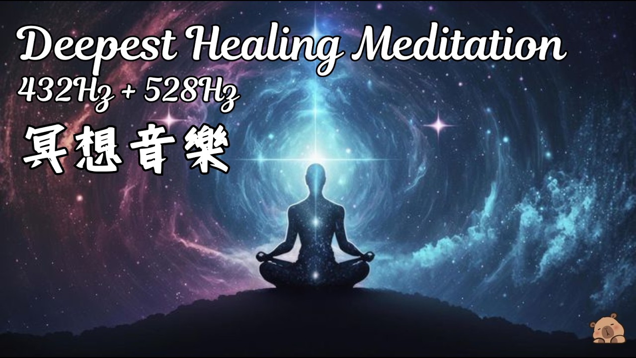 「我每天都聽528 Hz，一週後突然能原諒自己了。」｜打開心門的水豚頻率・給長期壓抑情緒的你
