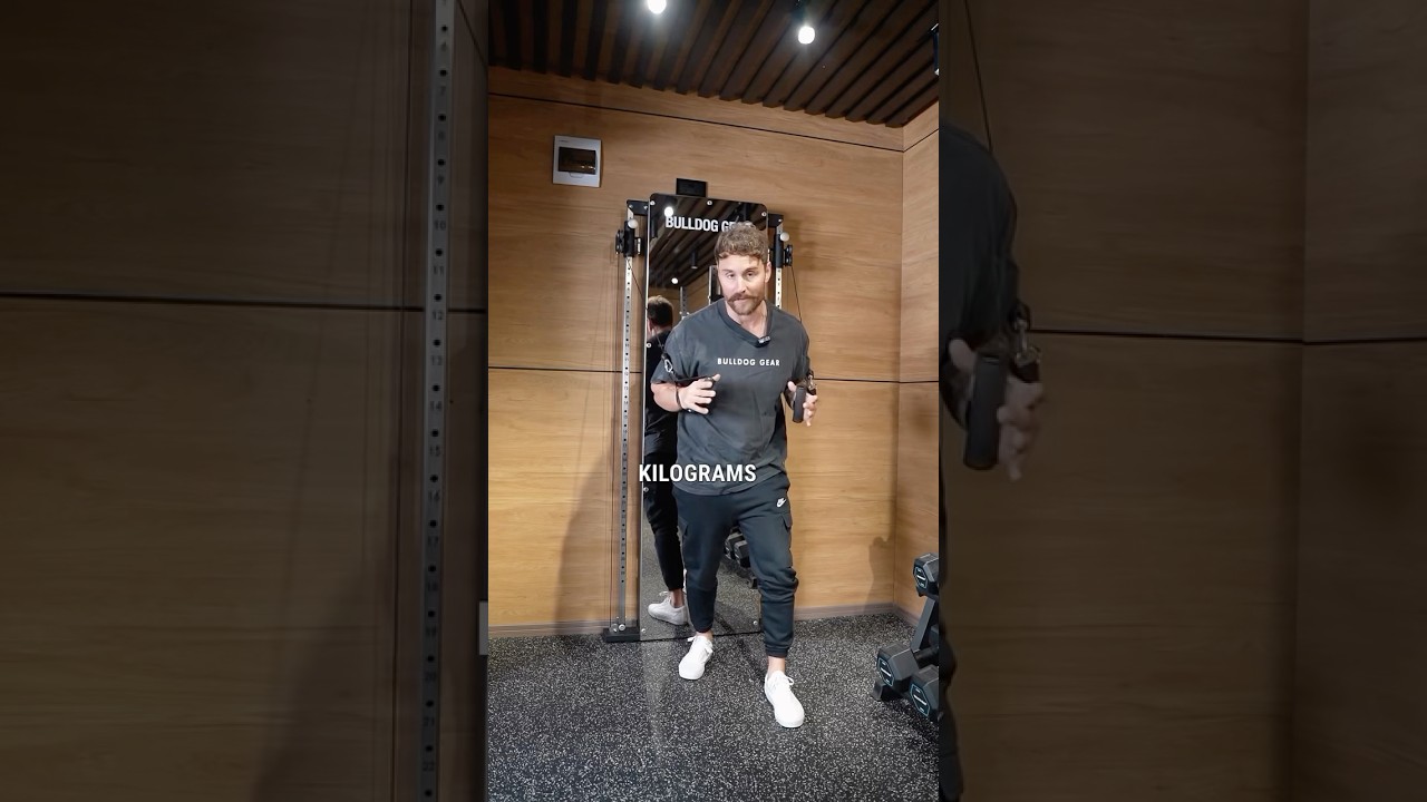 Half the weight, same the resistance, all the gains.