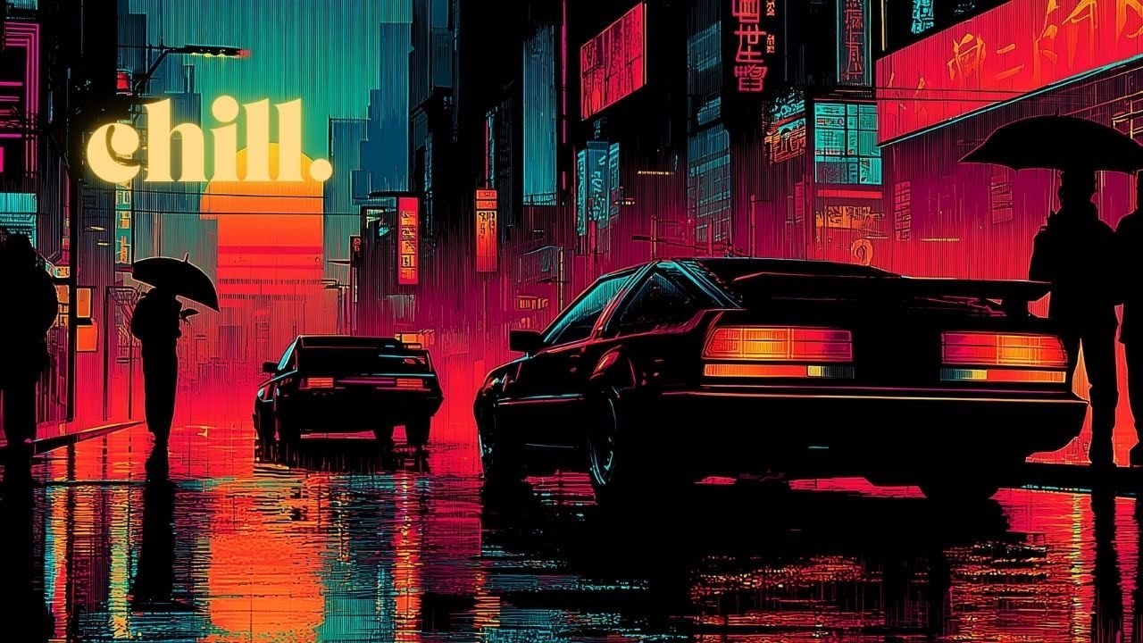 🌌 Chill Synthwave for Study, Coding & Late Night Focus