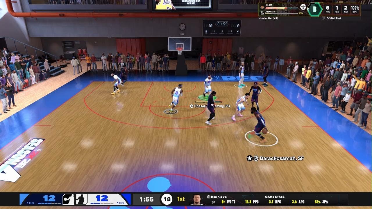 NBA 2K26 puttin in crazy work