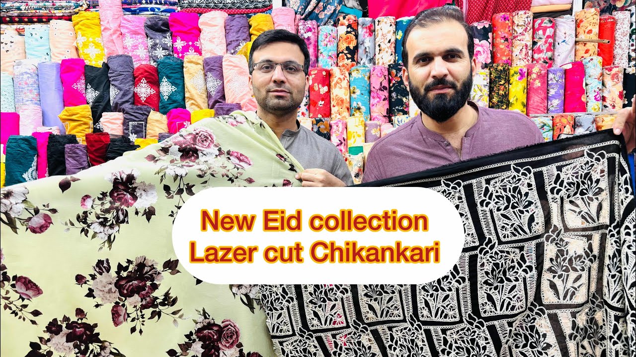 2026 Eid Collection// from Kareem Sons// Lazer Chikankari,Printed Chikankari and 3d available now.. 