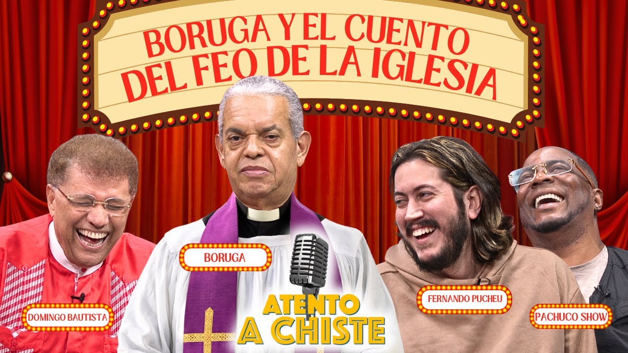 Boruga se roba el show con el cuento del feo de la iglesia y pone a todos a re&iacute;r en #AtantoAchiste 😂