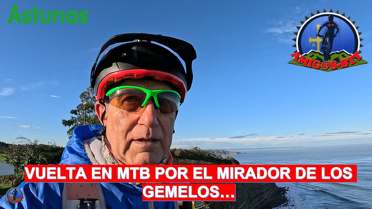 MTB CON E BIKE POR EL MIRADOR DE LOS GEMELOS