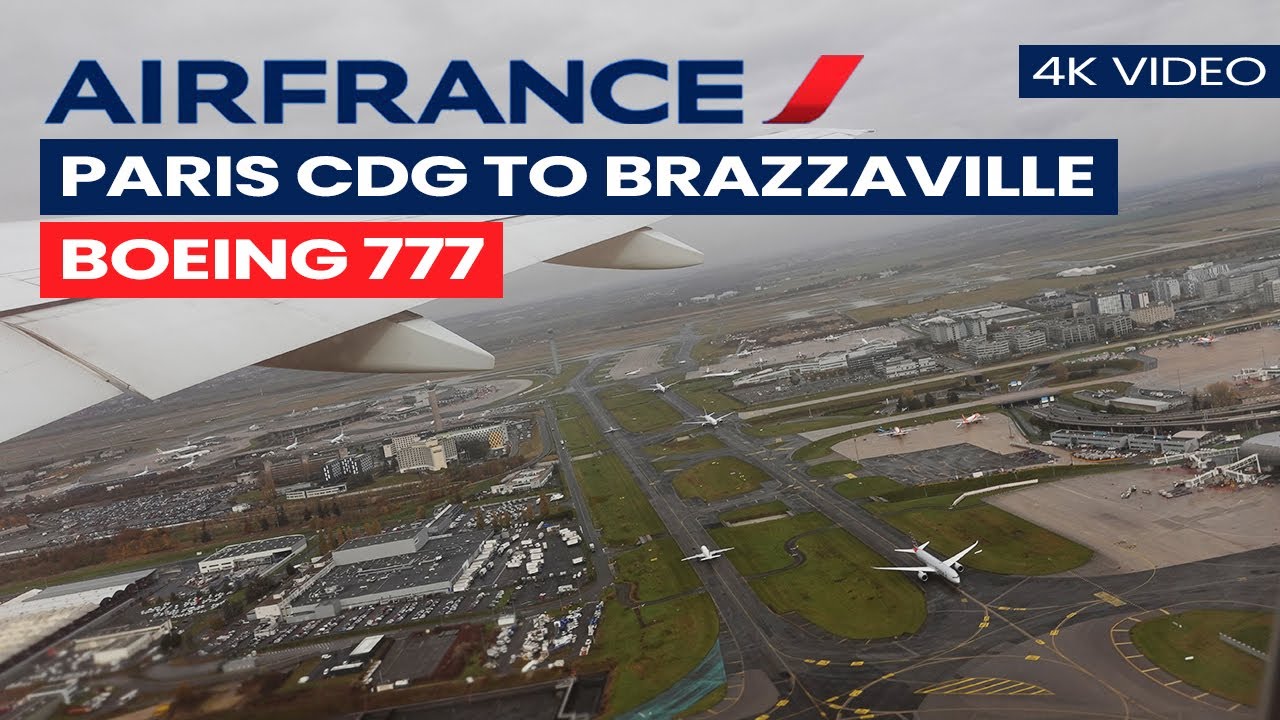 Paris - Brazzaville Maya Maya, Congo 🇨🇬| Economy Tripreport