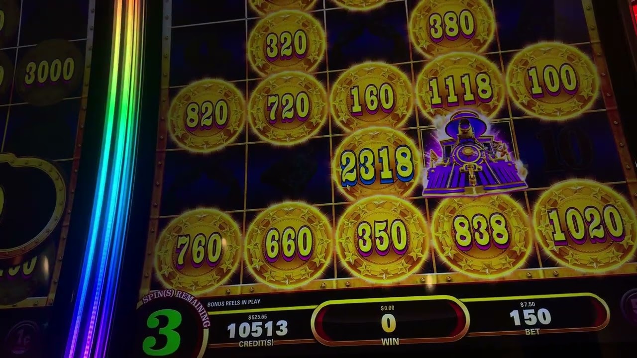 Railroad riches Gold train Bonus 