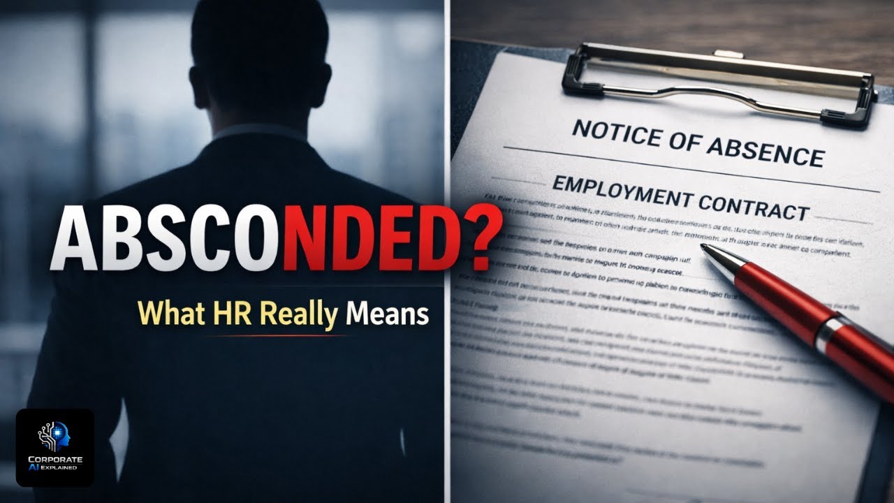 HR Says &ldquo;Absconded&rdquo; &mdash; But What Do Your Documents Say? | Impact on Experience & BGV
