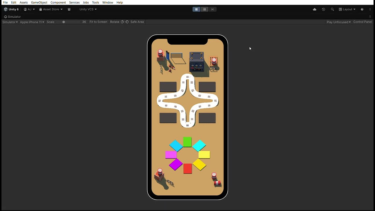 Unity Hyper Casual Card Sorting Game | Dreamteck Splines + DOTween